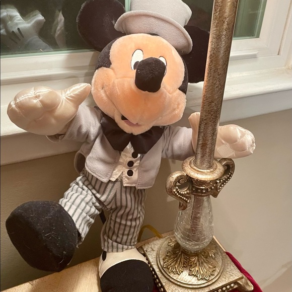 - Disney Mickey Mouse in Gray Tux Plush - Picture 5 of 5